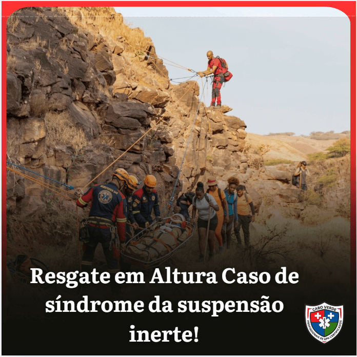 Resgate em Altura:  Caso de síndrome da suspensão inerte!